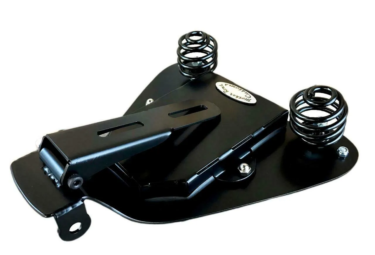 2004-2006 Sportster Harley Spring Seat Conversion Kit Ant Red Snake Python bcs