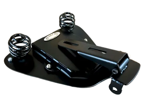 2004-2006 Sportster Harley Spring Seat Conversion Kit Ant Red Snake Python bcs