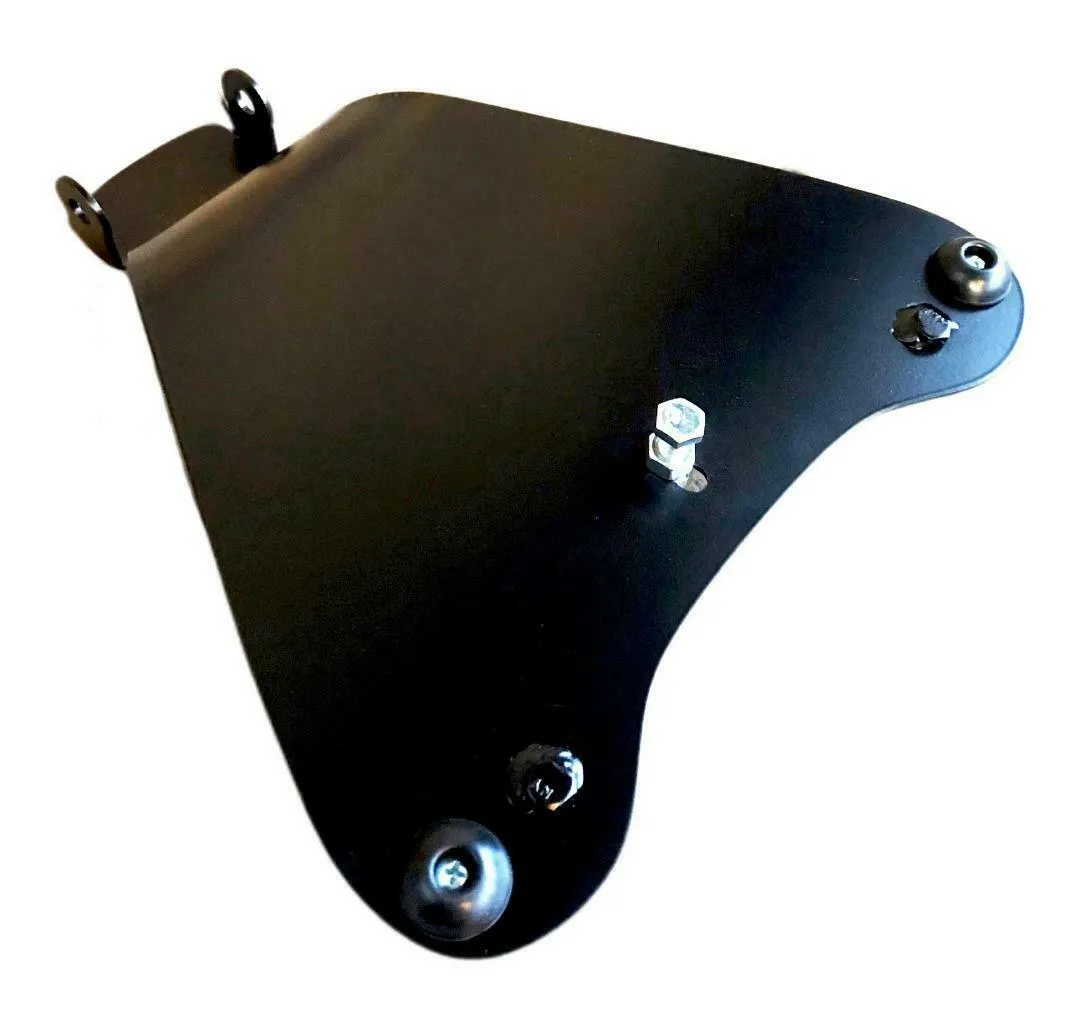 2010-2022 Sportster Harley Spring Solo Seat Mount Kit Brown Tooled Leather bcs