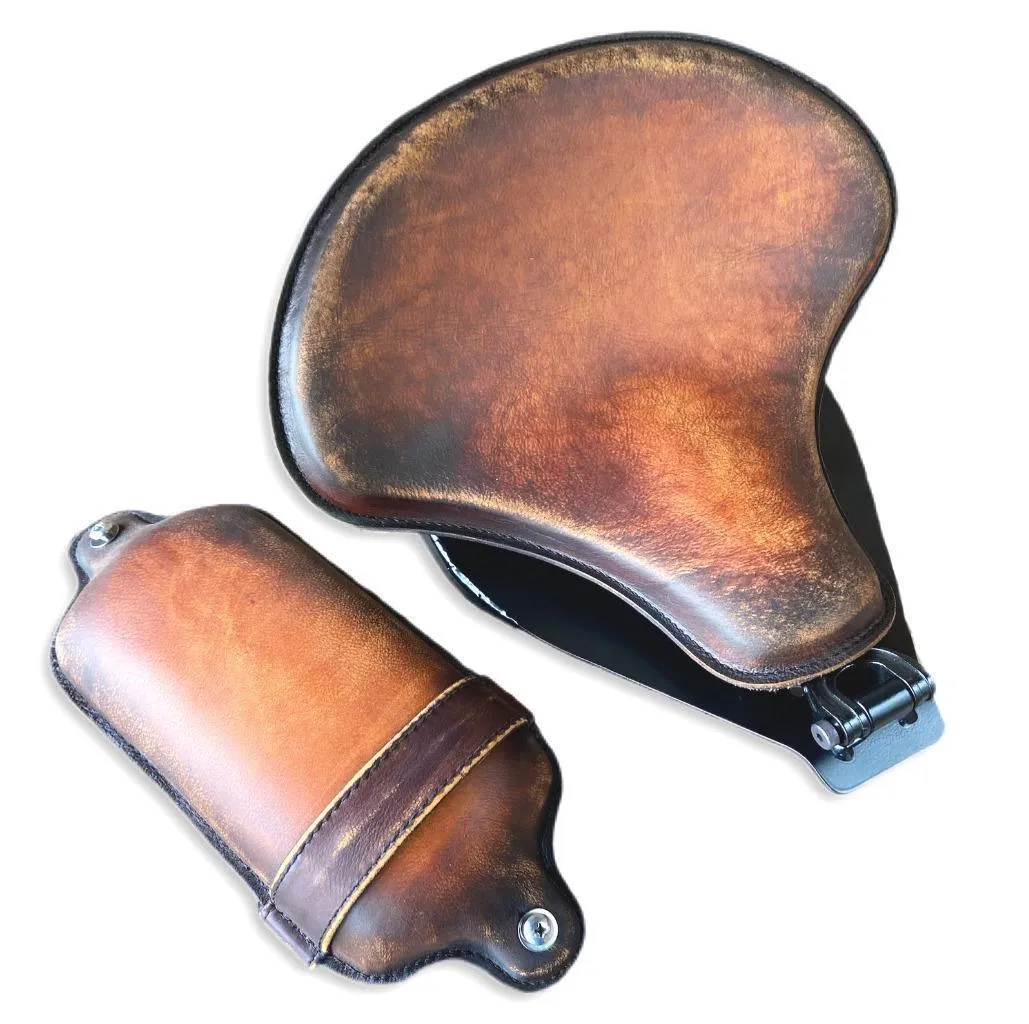 2022-2025 Indian Chief Dark Horse Brown Spring Seat Pad Conversion Mounting Kit