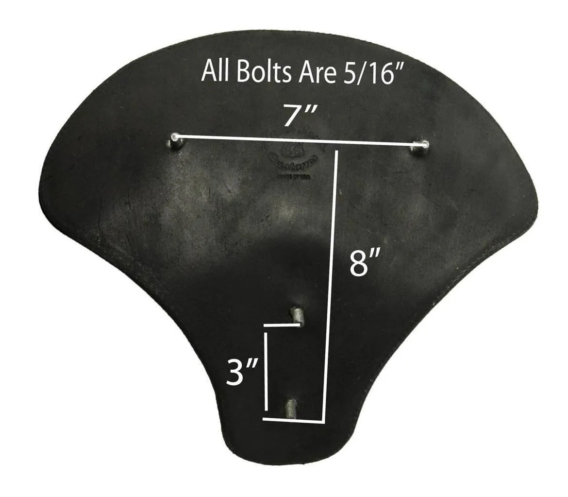 2022-2025 Indian Chief Dark Horse Brown Spring Seat Pad Conversion Mounting Kit