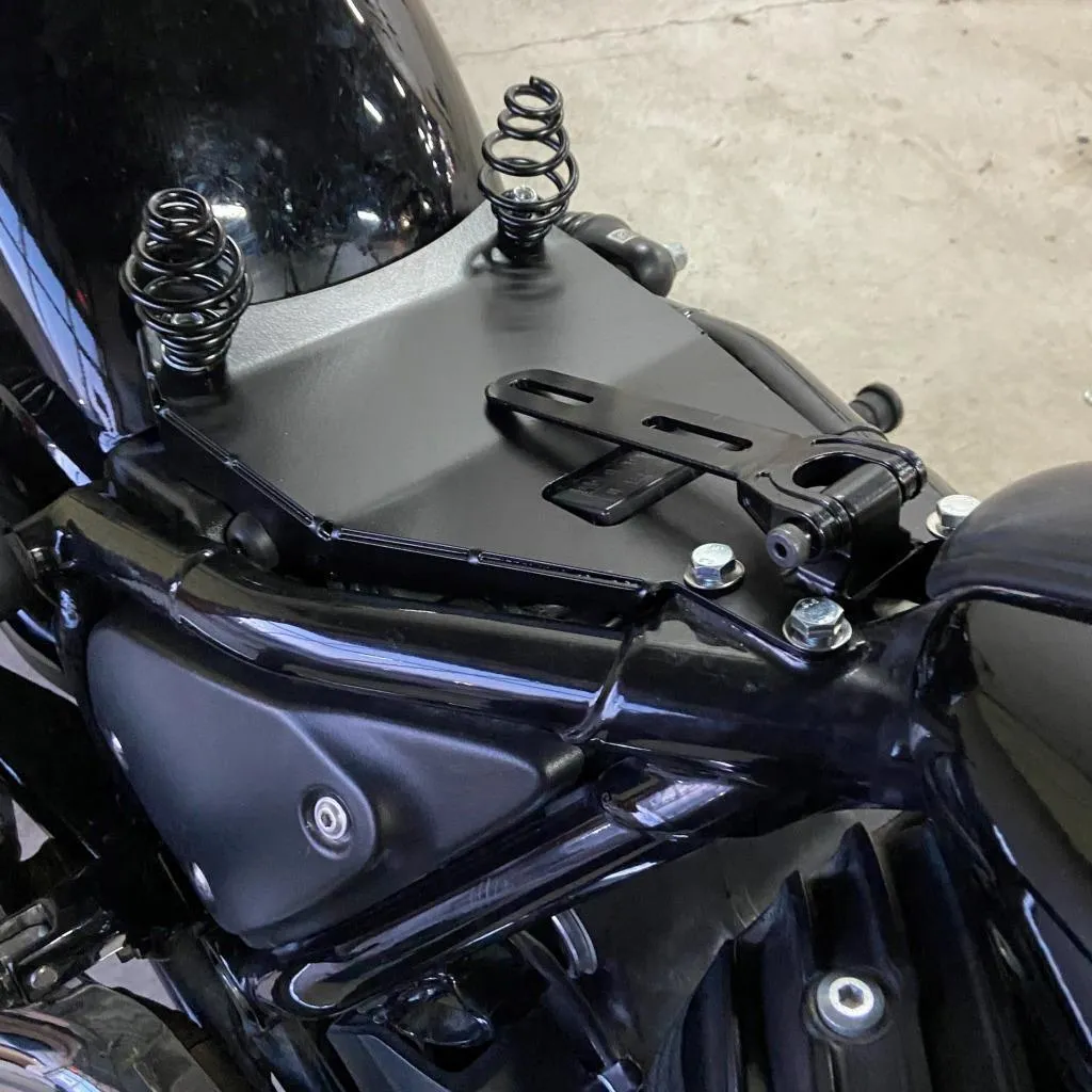 2022-2025 Indian Chief Dark Horse Brown Spring Seat Pad Conversion Mounting Kit