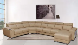 8312 Sectional with Sliding Seats SET