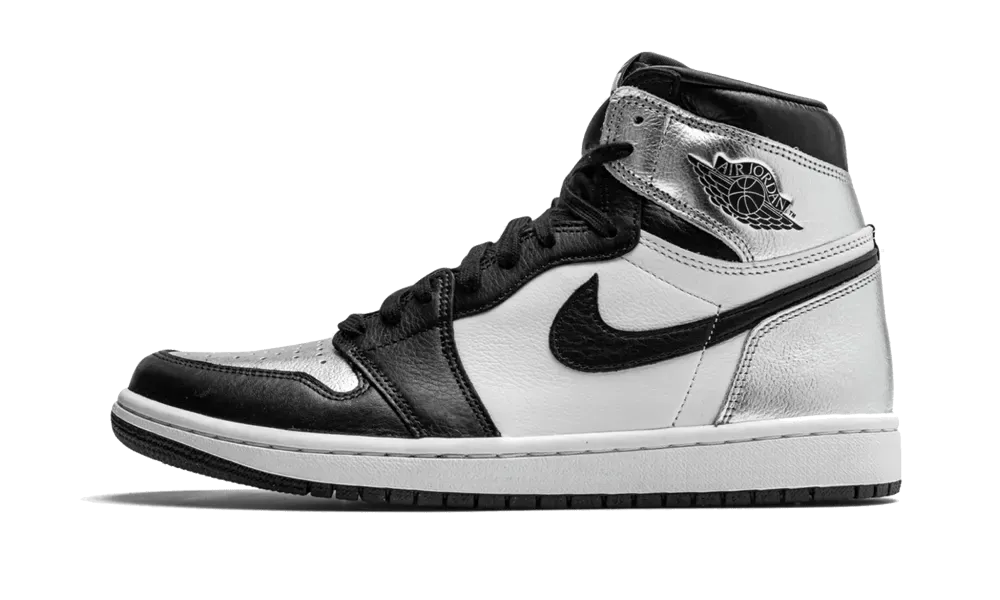 Air Jordan 1 Retro High Silver Toe