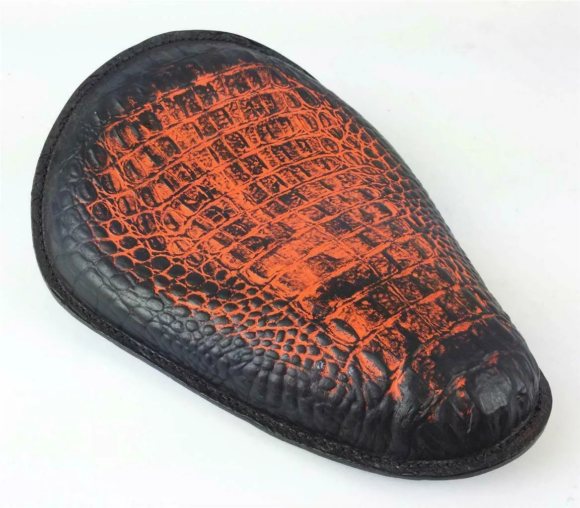 ANT ORANGE SEAT CHOPPER HARLEY SPORTSTER BOBBER FRAME