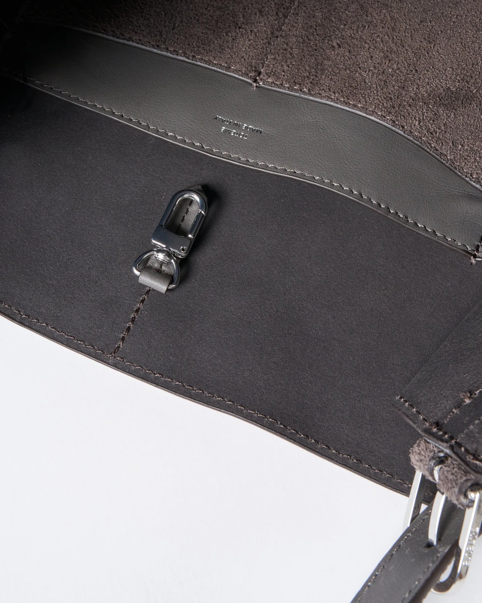 belted tote