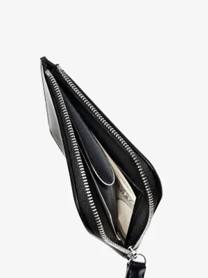 Black Cordovan L Zip Wallet