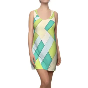 Blue Pattern Racerback Dress Unleash your Inner Style