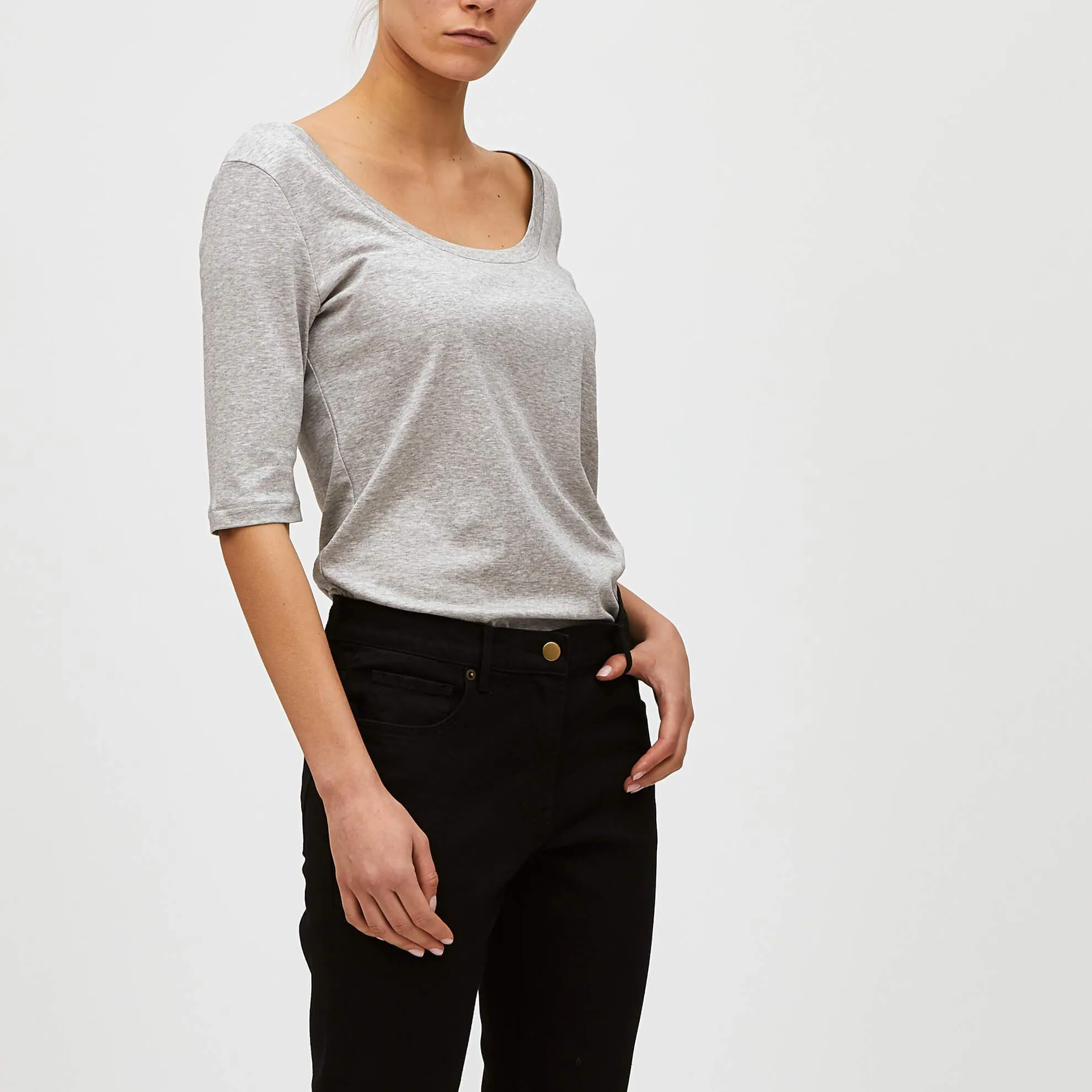 Boatneck Ballet Tee - Holiday