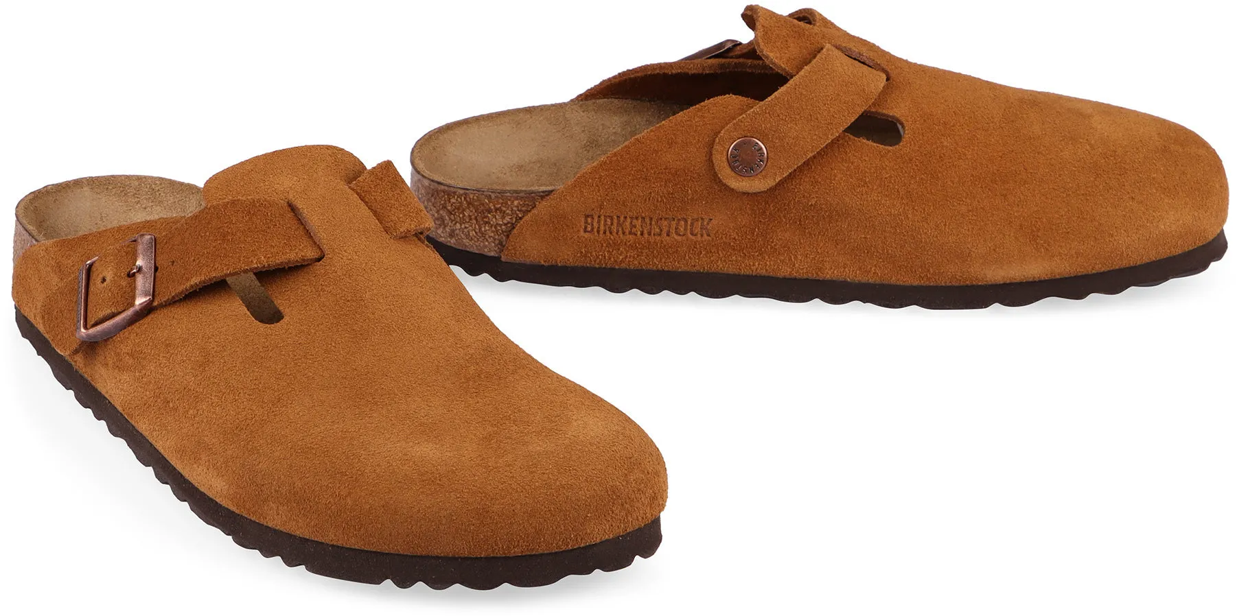 Boston suede mules