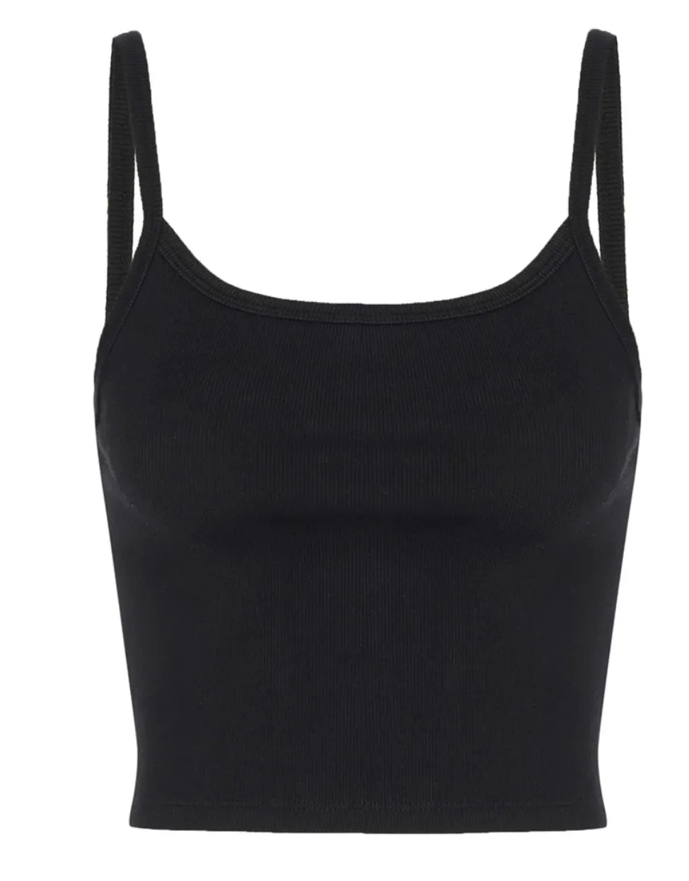 Bra30 Strappy Crop - Black