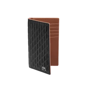 Camel Leather Black & Tan / Silver