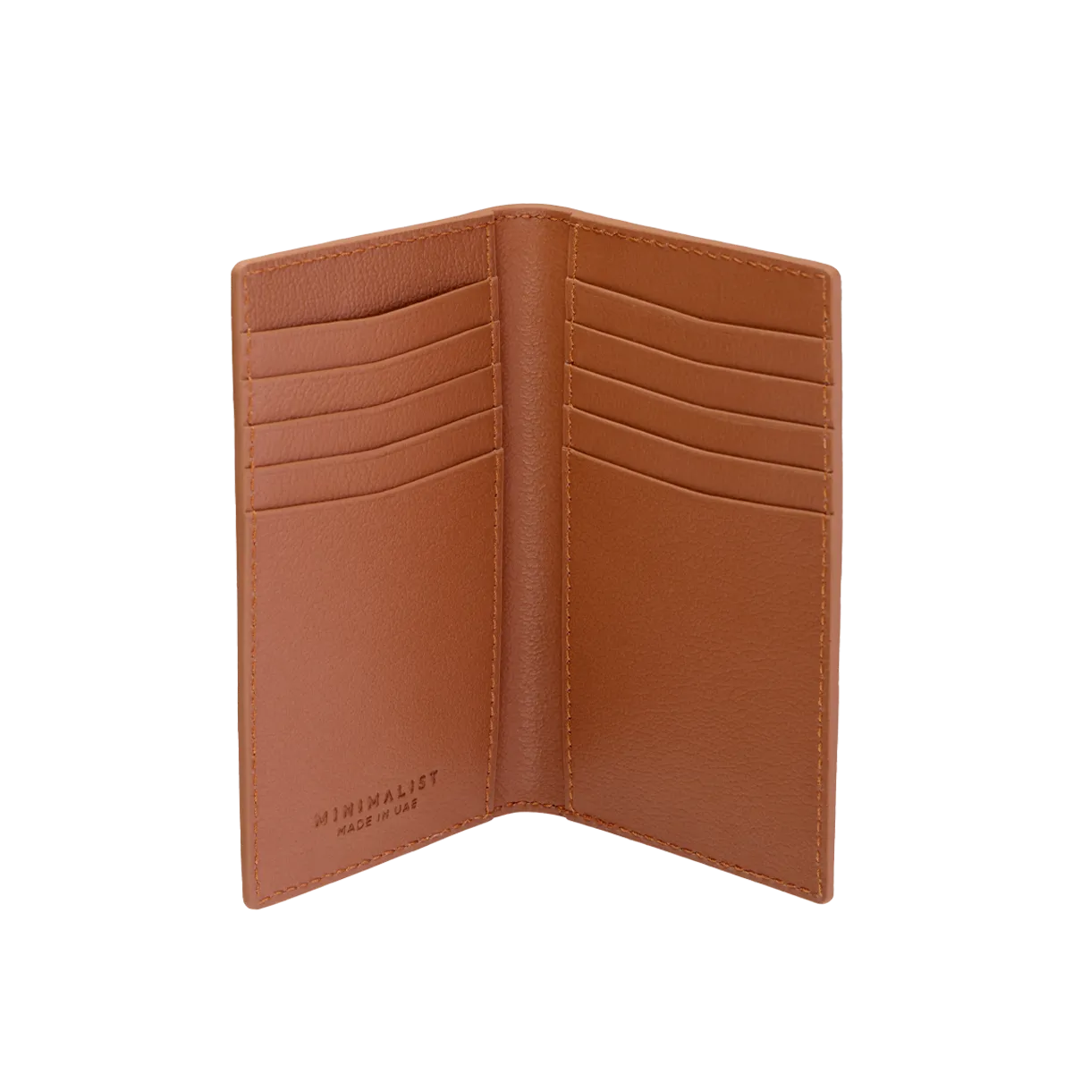 Camel Leather Black & Tan / Silver