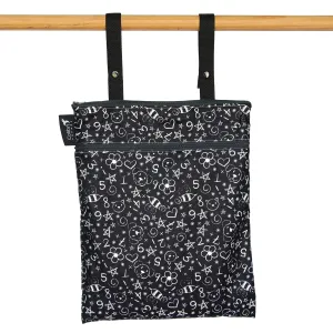 Chalkboard Double Duty Wet Bag