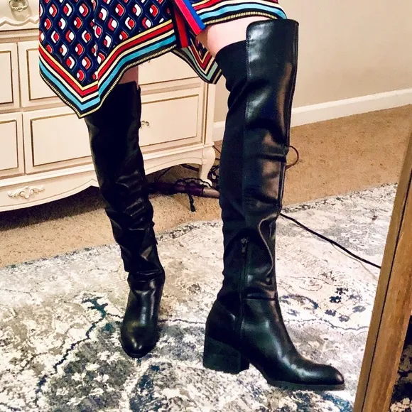 CHARLES BY CHARLES DAVID OVER THE KNEE BOOT