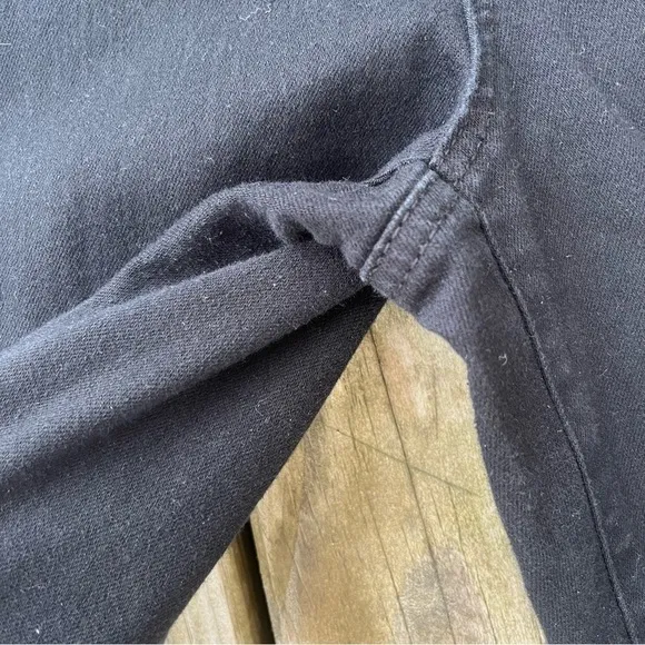 CHICOS1 SO SLIMMING Slim BLACK STRETCHY  STRAIGHT LEG JEANS