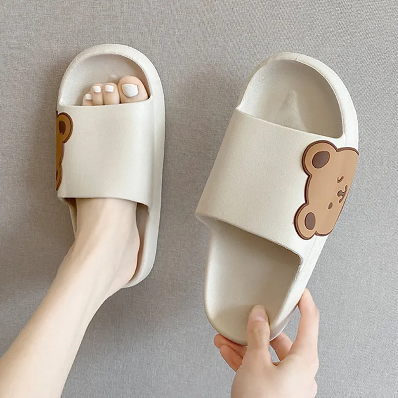 Cute Bear  Summer Slippers