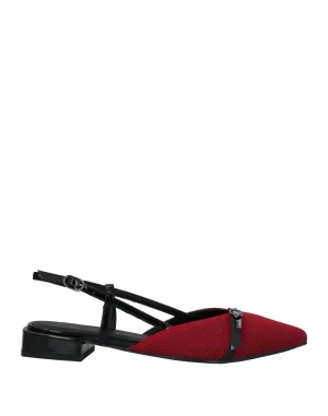 DANIELE ANCARANI Red Ballet flats (17475602AX) Woman