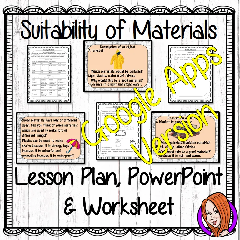 Distance Learning Suitability of Materials Google Slides Lesson