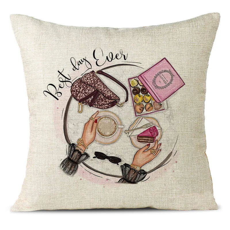 Enjoy Life Linen Pillowcase