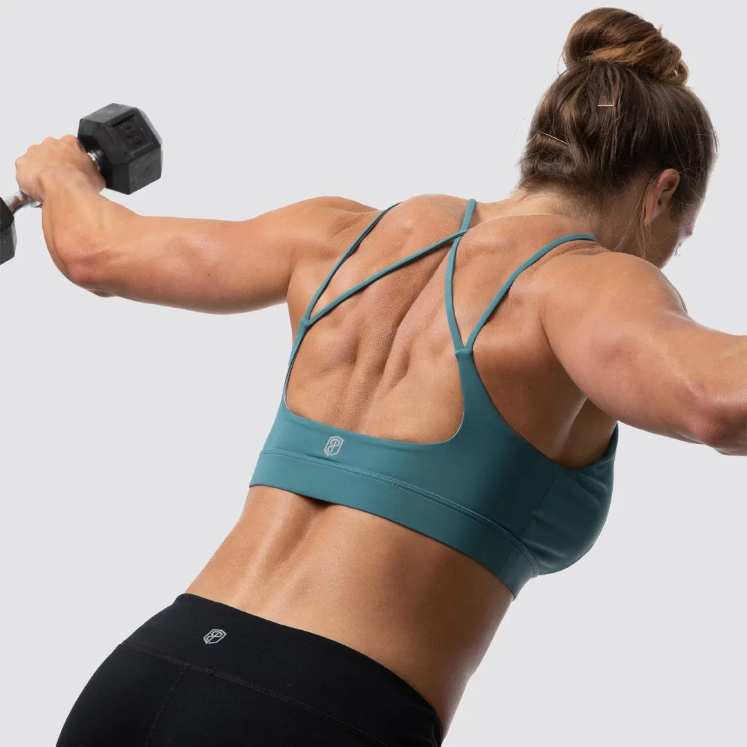Exhale Sports Bra (Aquastone)