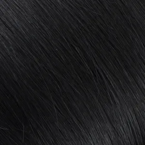 Faux Wrap Ponytail, Jet Black
