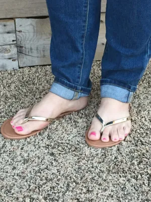 Flat Flip Flops (Two Colors)