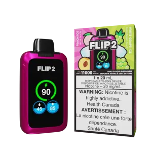 FLIP 2 - PEACH ICE & WHITE GRAPE ICE