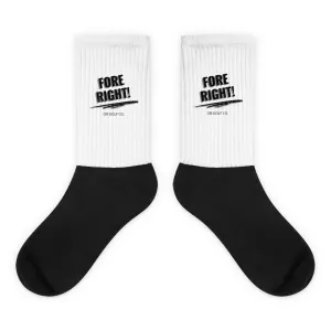 FORE RIGHT! Socks