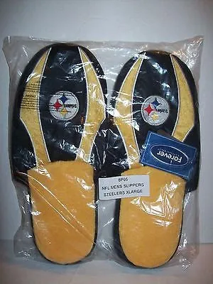Forever 21 NFL Pittsburgh Steelers Men's Slippers XL