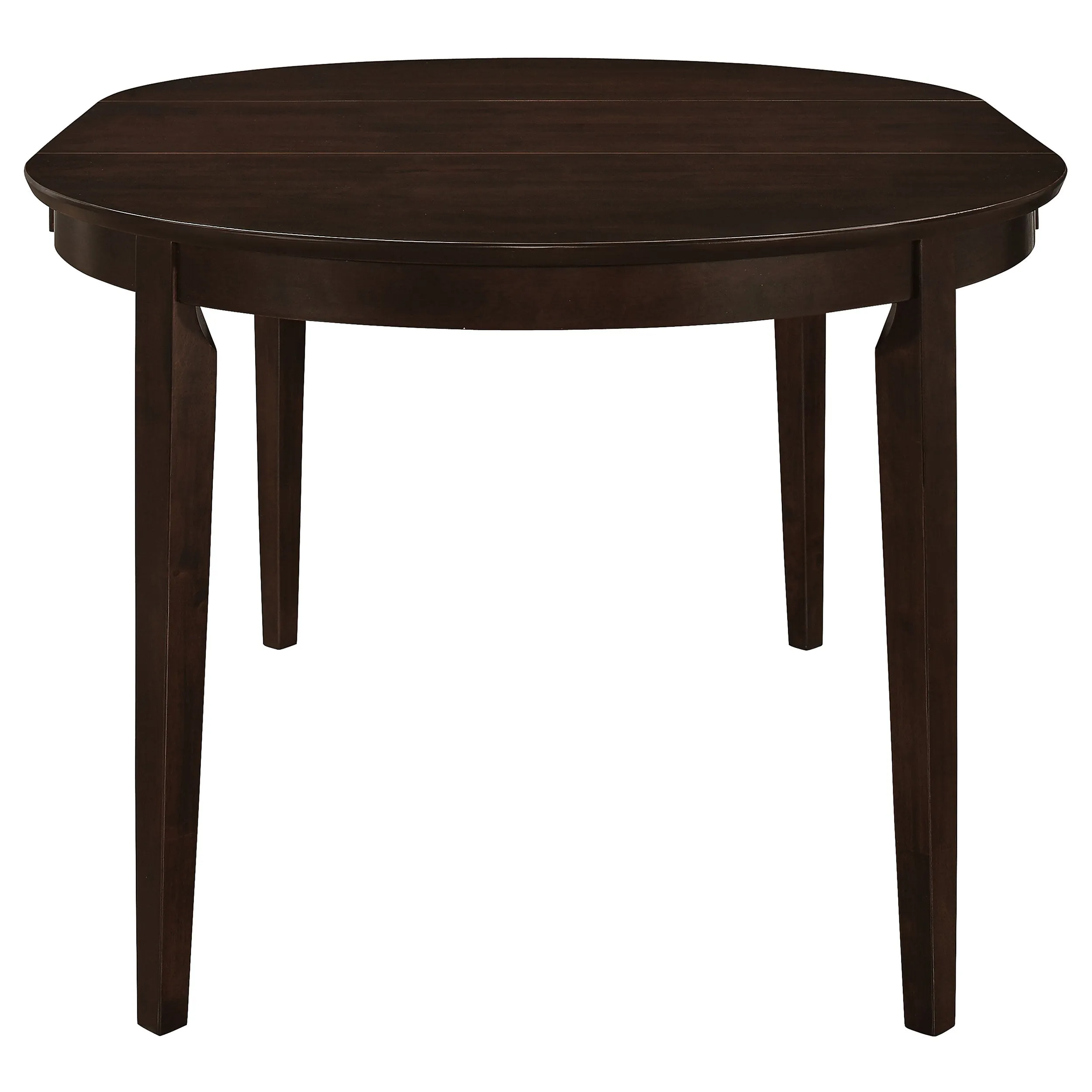 Gabriel 5-piece Extension Leaf Dining Table Set Cappuccino