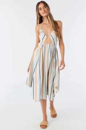 GERRI STRIPE COVER-UP DRESS