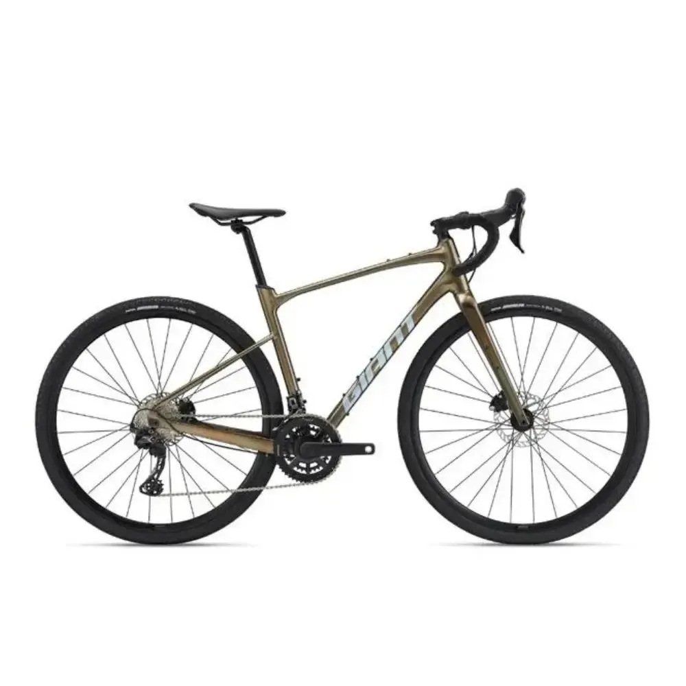 Giant Revolt 0 Gravel Bike Pyrite Brown L