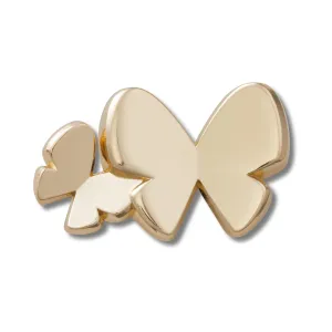Gold Butterfly Duo Jibbitz
