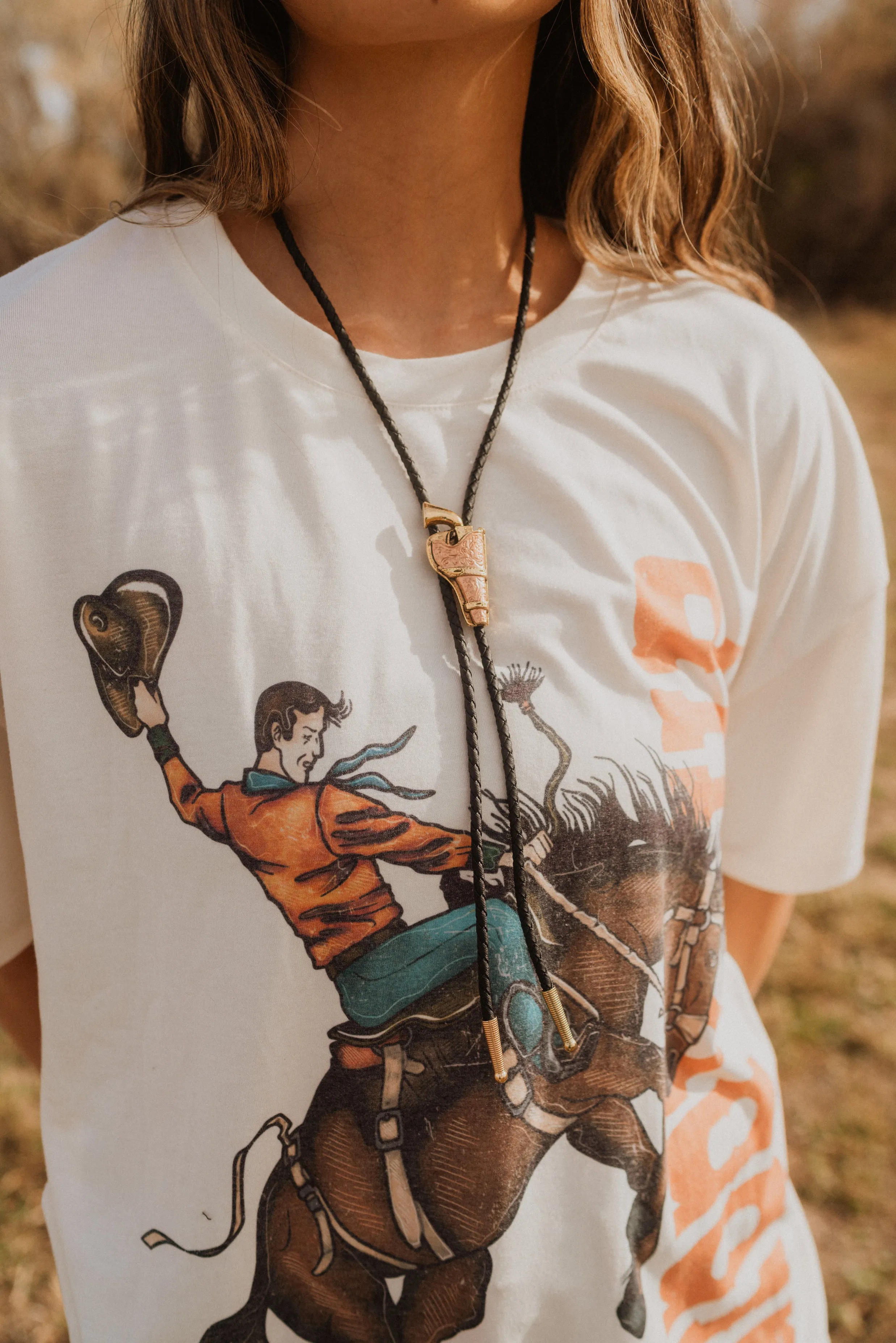 Gun   Holster Bolo Tie