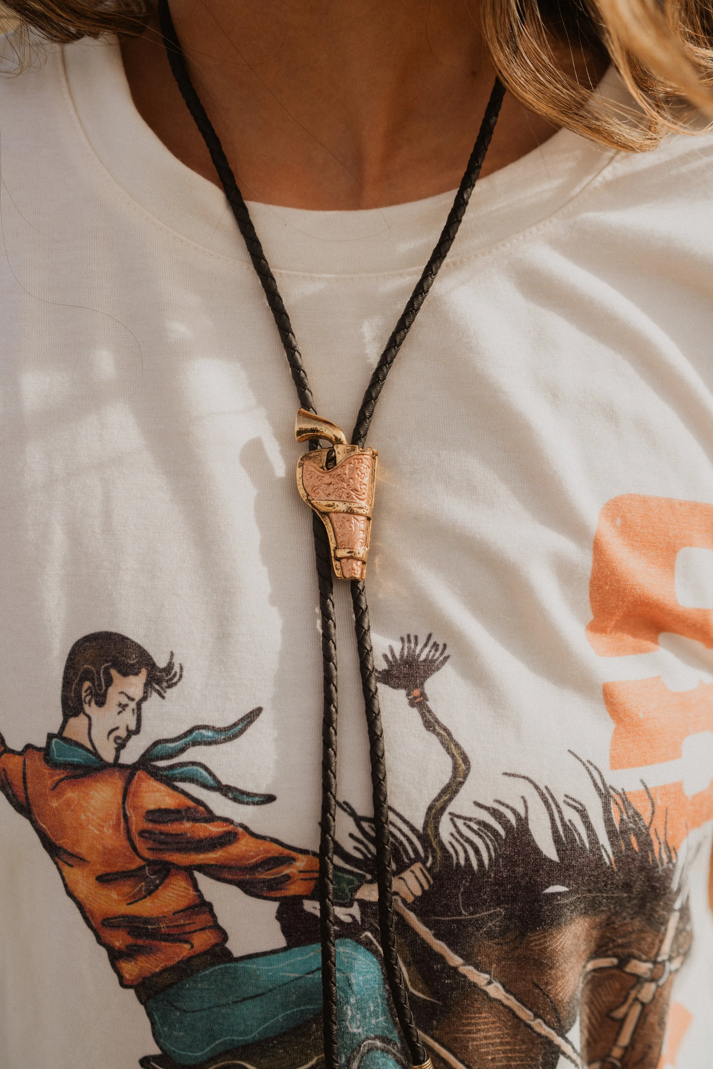 Gun   Holster Bolo Tie