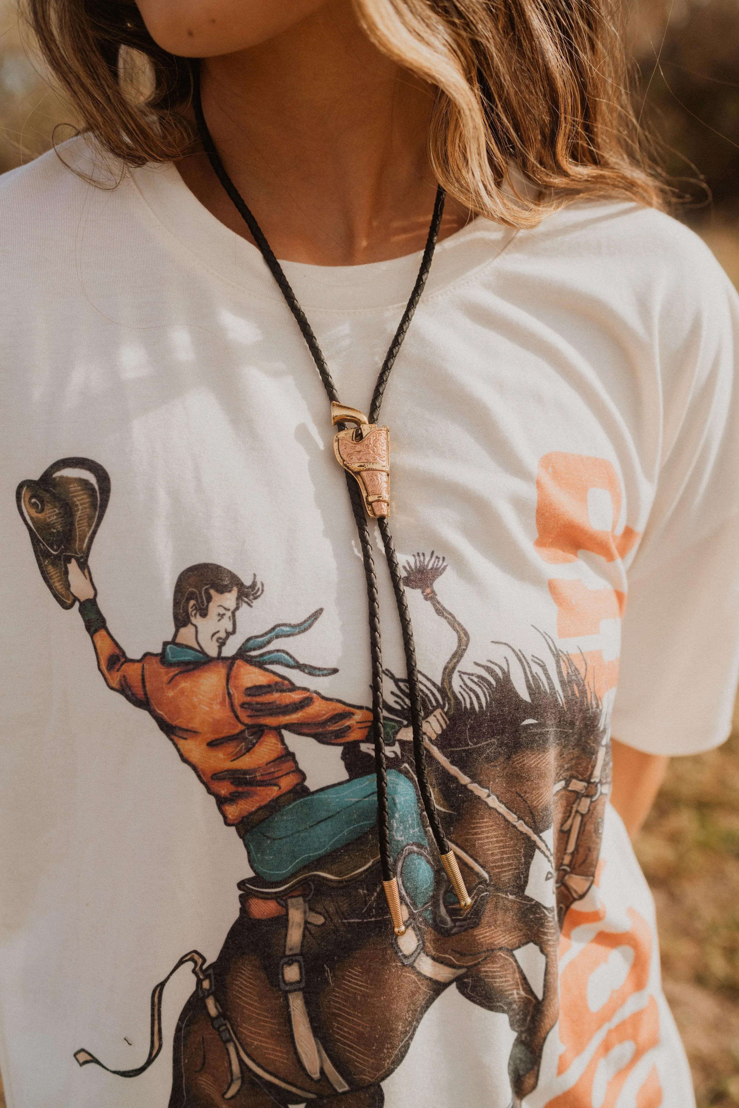 Gun   Holster Bolo Tie