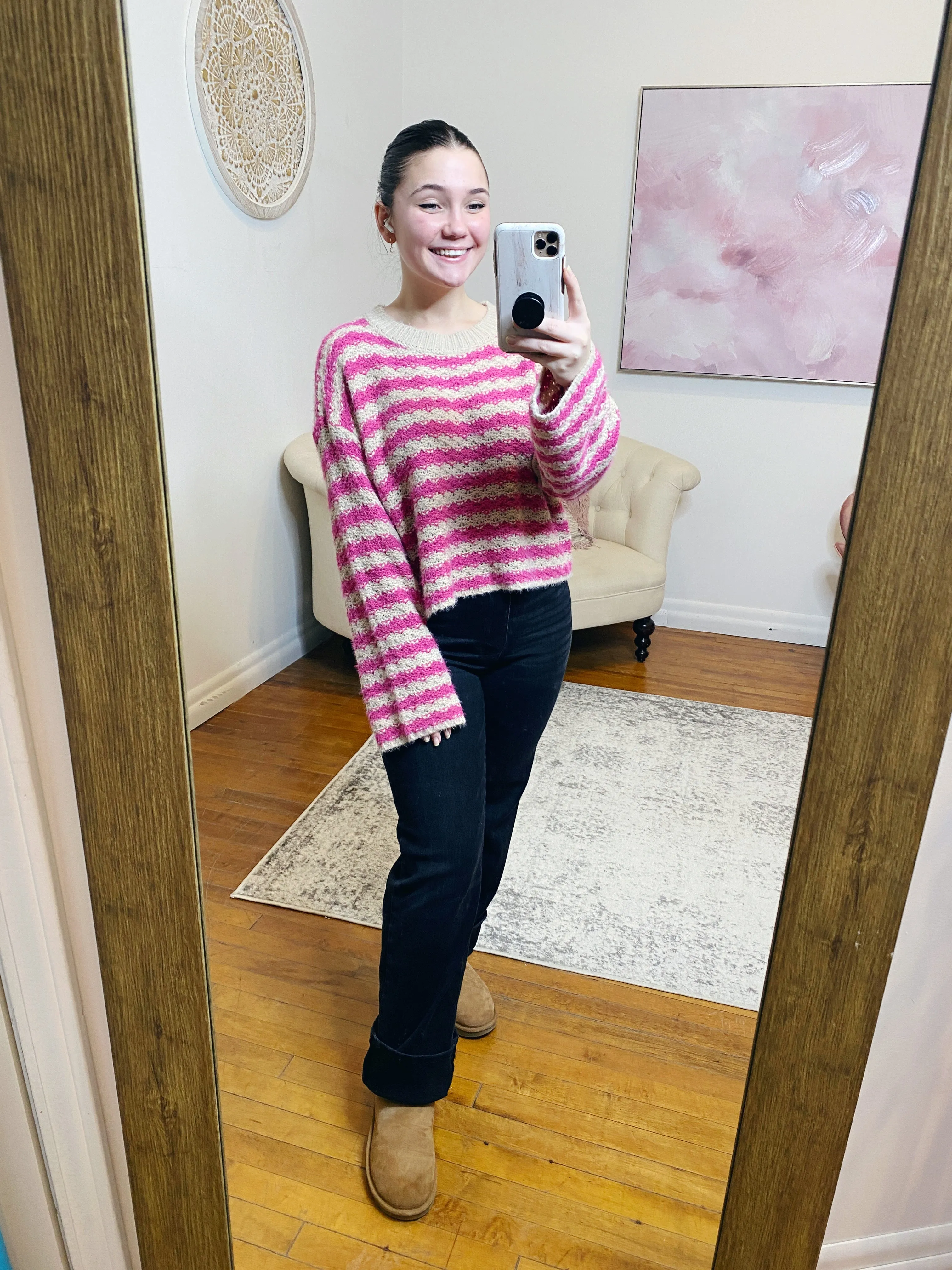 Hailey Striped Sweater FINAL SALE