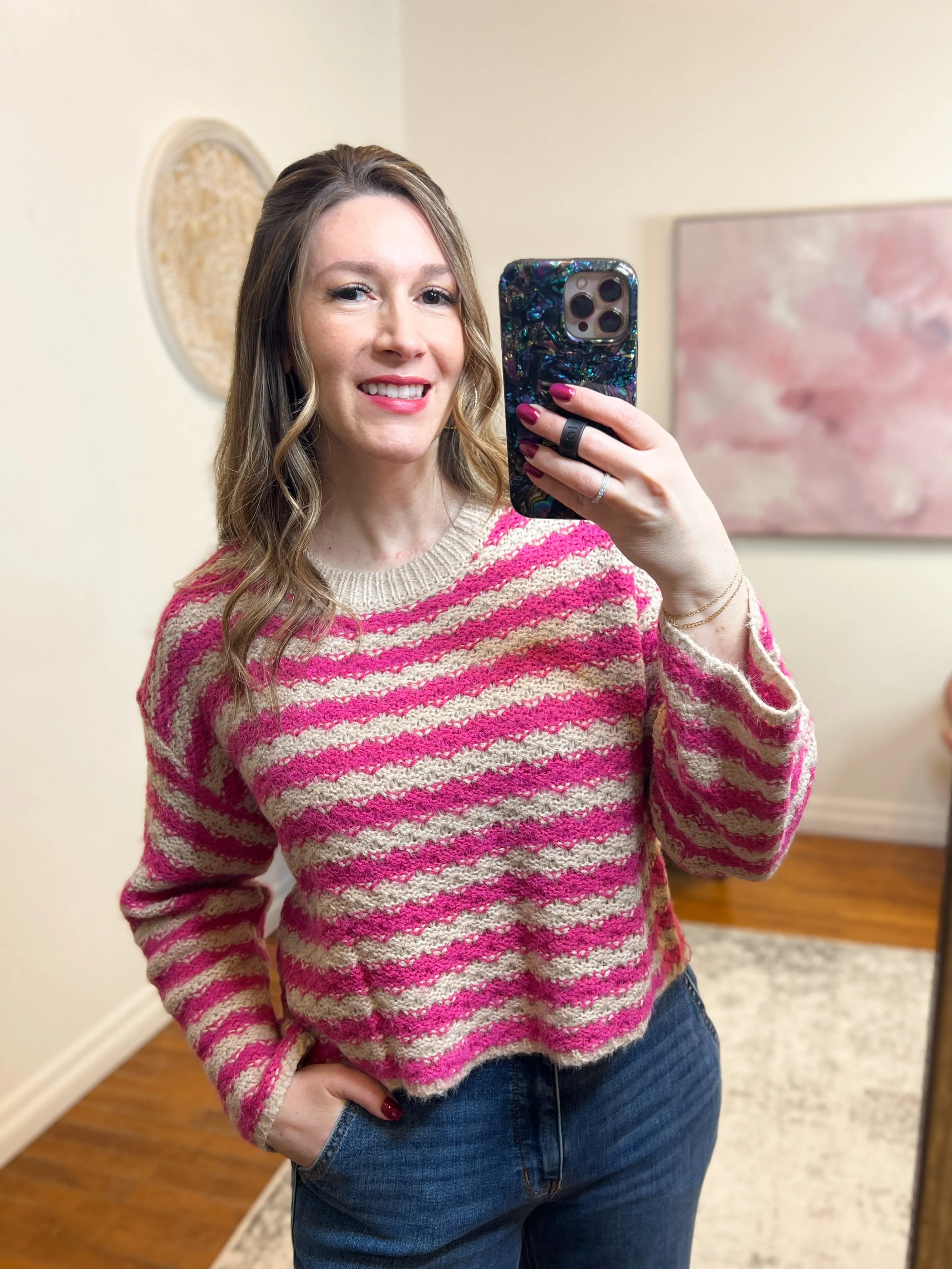 Hailey Striped Sweater FINAL SALE
