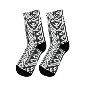 Hawaii Shield Tribal Socks