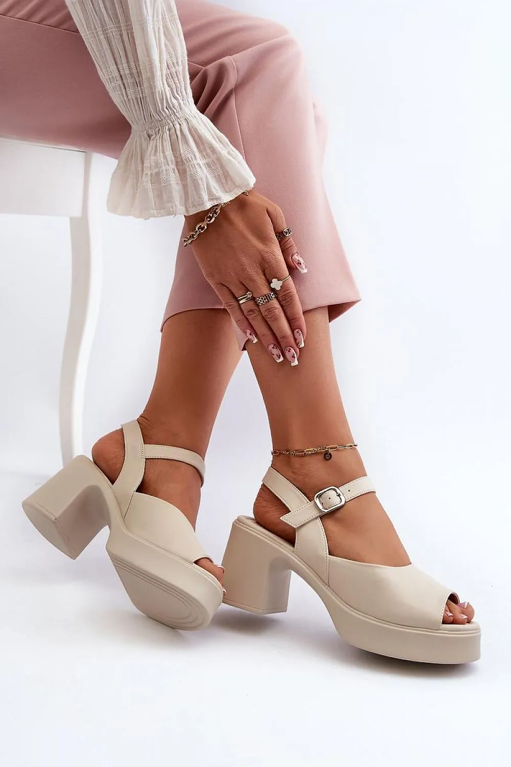 Heel sandals