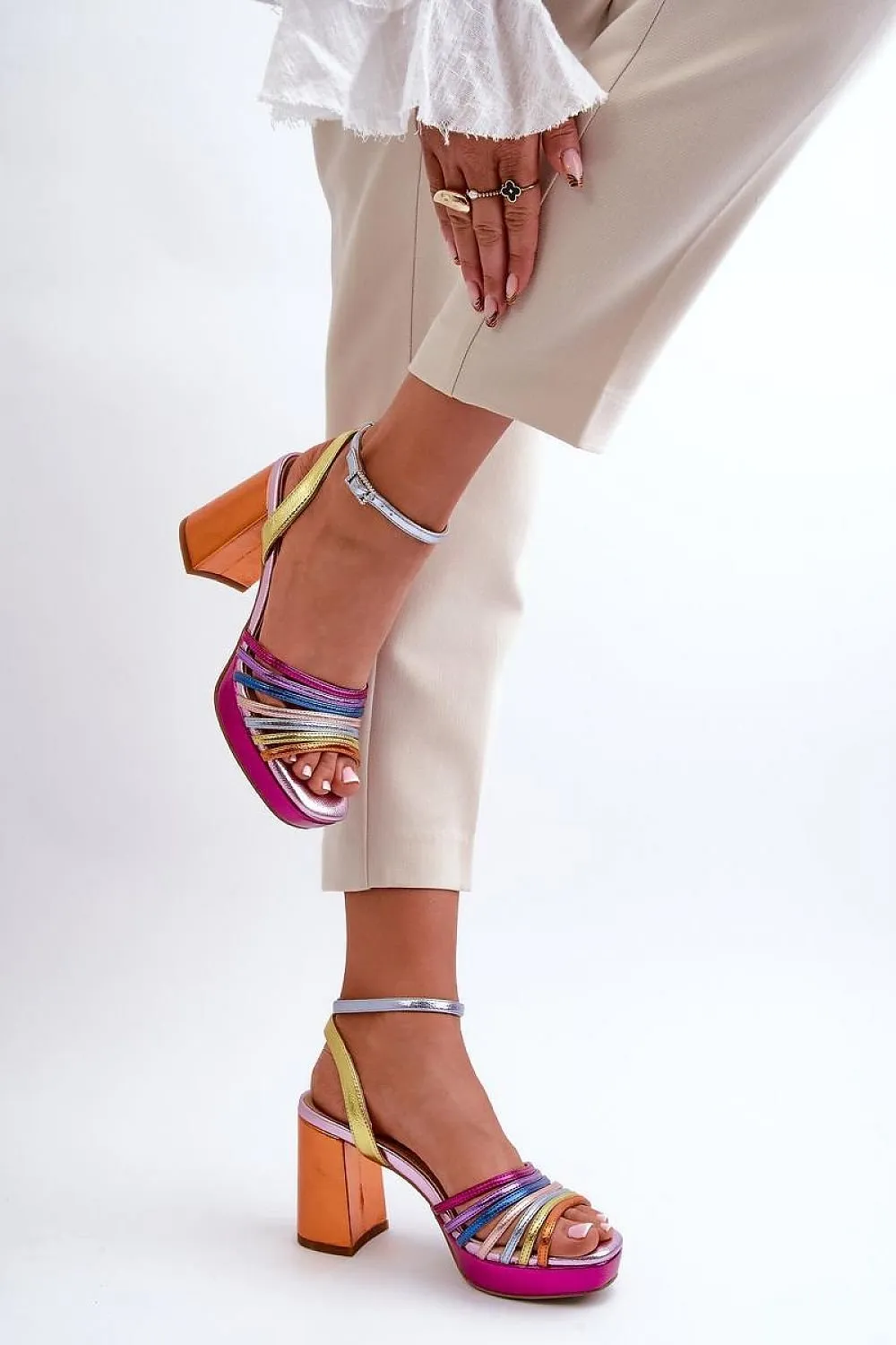 Heel sandals