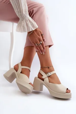 Heel sandals