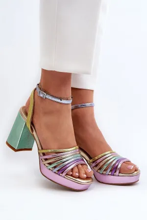 Heel sandals
