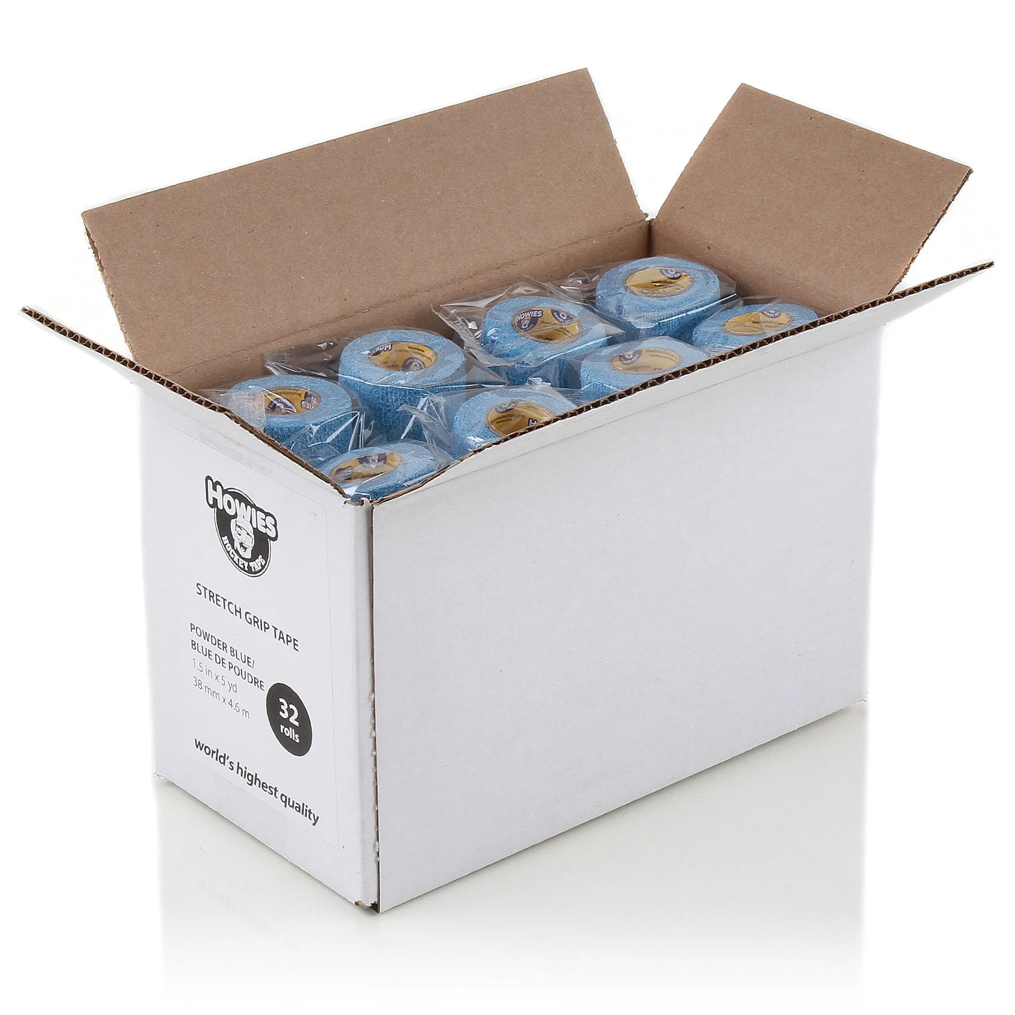 Howies Sky Blue Stretchy Grip Hockey Tape