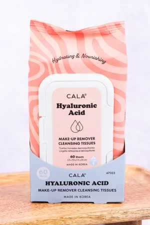 Hyaluronic Acid Make-Up Remover Cleansing Tissues 60 Sheet Pack