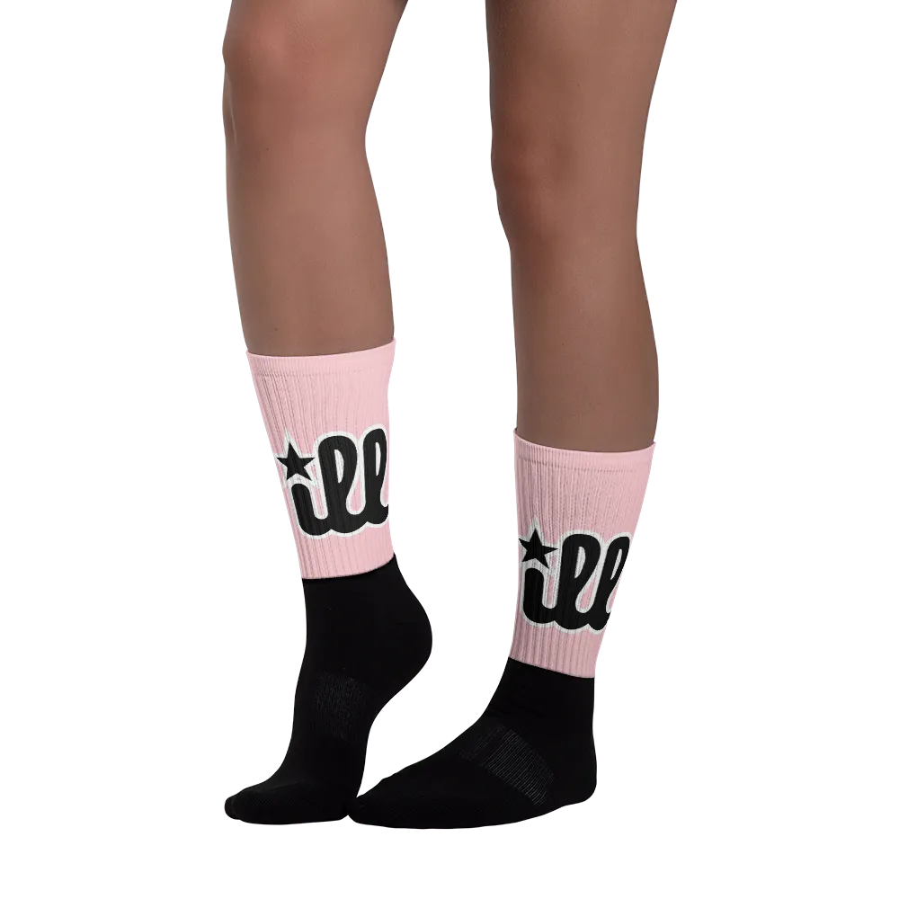 ILL SOCKS PINK
