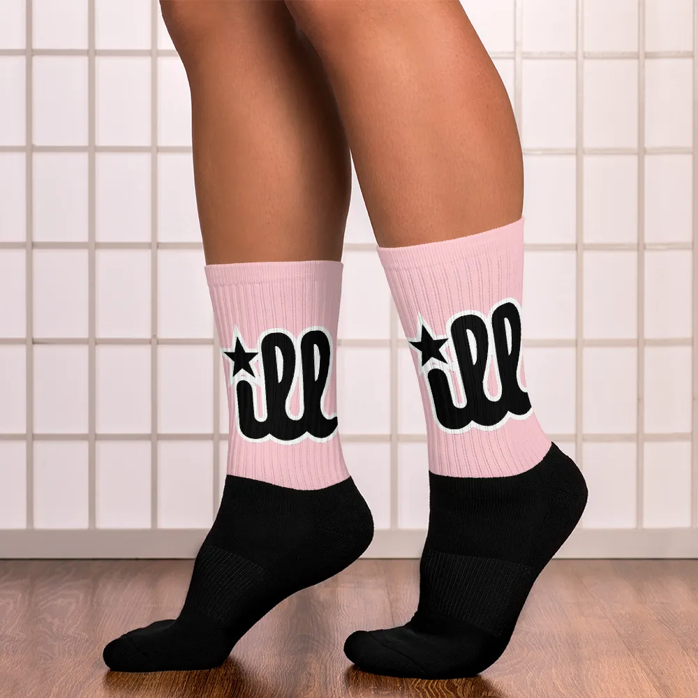 ILL SOCKS PINK