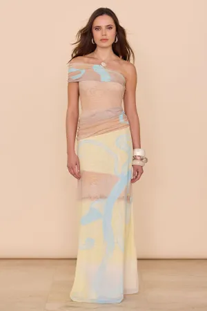 IMPRESSION ONE SHOULDER DRESS