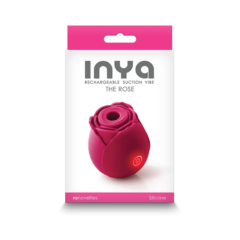 InYa The Rose Clitoral Air Pulsation Stimulator - Red